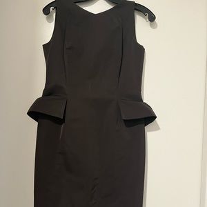 Hugo Boss Black Open Back Derilana Dress Size 4.